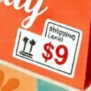 Extra Shipping Label